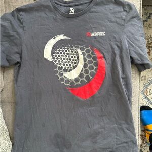 Akrapovic Gray Graphic T-Shirt